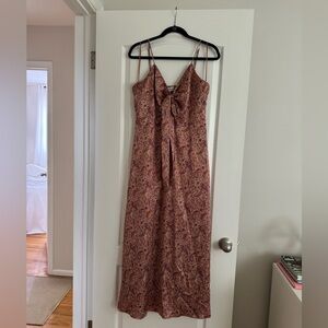 Lucy Paris Printed Maxi Dress